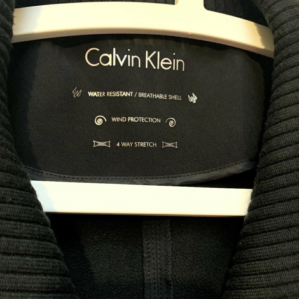 CALVIN KLEIN BLACK SIDE ZIP JACKET - Picture 4 of 8